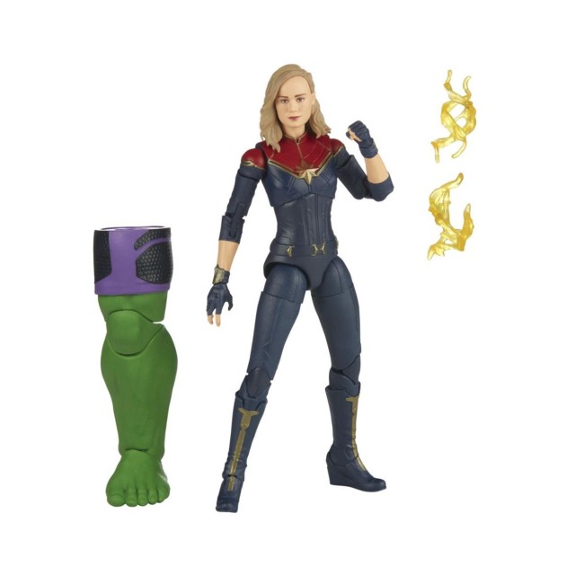 Hasbro Marvel Legends Series Build a Figure Totally Awesome Hulk: The Marvels - Captain Marvel Action Figure (15cm) (Excl.) (F3680)