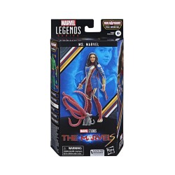 Hasbro Marvel Legends Series Build a Figure Totally Awesome Hulk: The Marvels - Ms. Marvel Action Figure (15cm) (Excl.) (F3682)