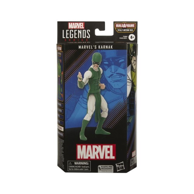 Hasbro Marvel Legends Series Build a Figure Totally Awesome Hulk: Marvel's Karnak Action Figure (15cm) (Excl.) (F3684)