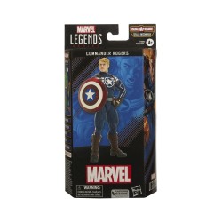 Hasbro Marvel Legends Series Build a Figure Totally Awesome Hulk: Commander Rogers Action Figure (15cm) (Excl.) (F3685)