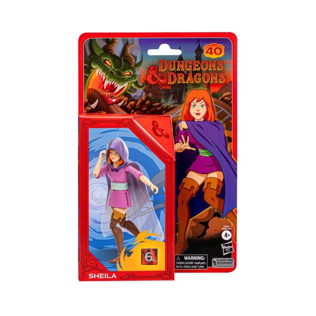 Hasbro Fans Cartoon Classics: Dungeons & Dragons - Sheila Action Figure (15cm) (Excl.) (F4878)