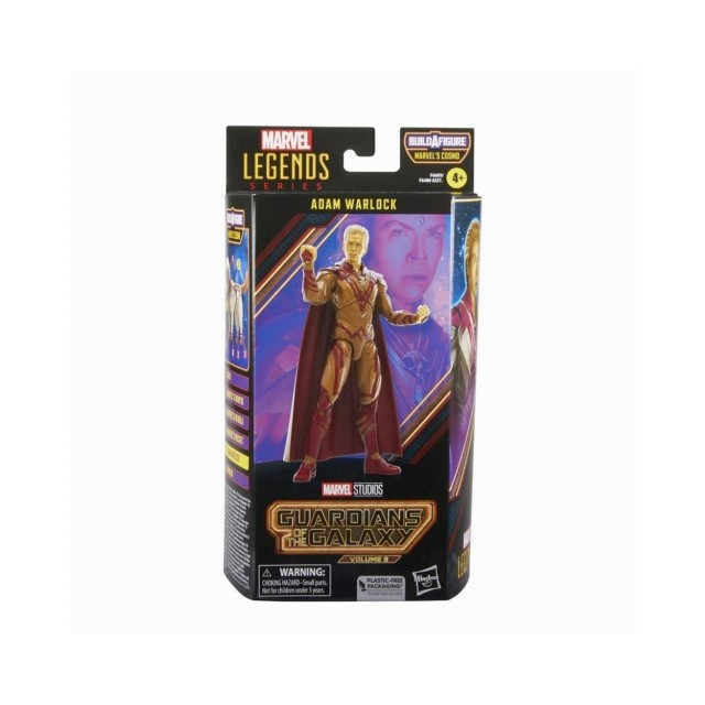 Hasbro Fans Marvel Legends Series: Guardians of the Galaxy Volume 3 - Adam Warlock Action Figure (Build-A-Figure) (15cm) (F6609)