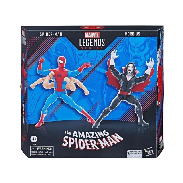 Hasbro Fans Marvel Legends Series: The Amazing Spider-Man - Spider-Man & Morbius Action Figures (15cm) (F7052)