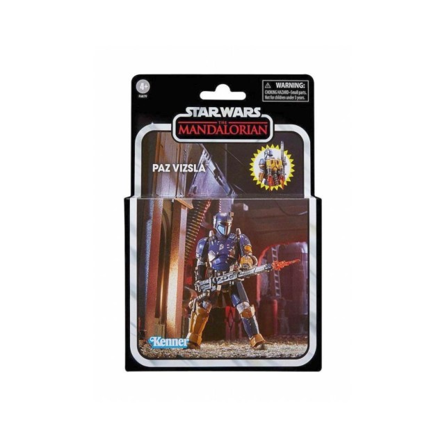 Hasbro Fans Vintage Collection Disney Star Wars: The Mandalorian - Paz Vizsla Action Figure (10cm) (F6879)