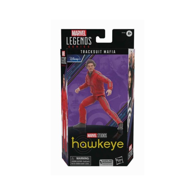 Hasbro Fans Marvel Legends Series: Hawkeye Comics - Tracksuit Mafia Action Figure (15cm) (F7114)