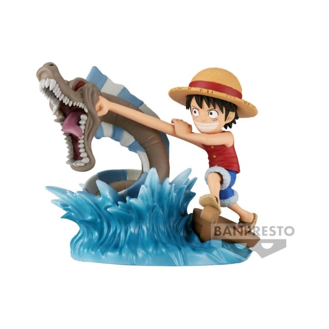 Banpresto WCF - Log Stories: One Piece - Monkey.D.Luffy Statue (7cm) (88406)