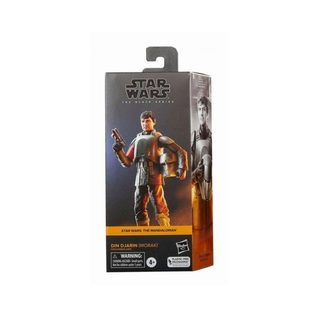 Hasbro Disney Star Wars The Black Series: The Mandalorian - Din Djarin (Morak) Action Figure (F5525)