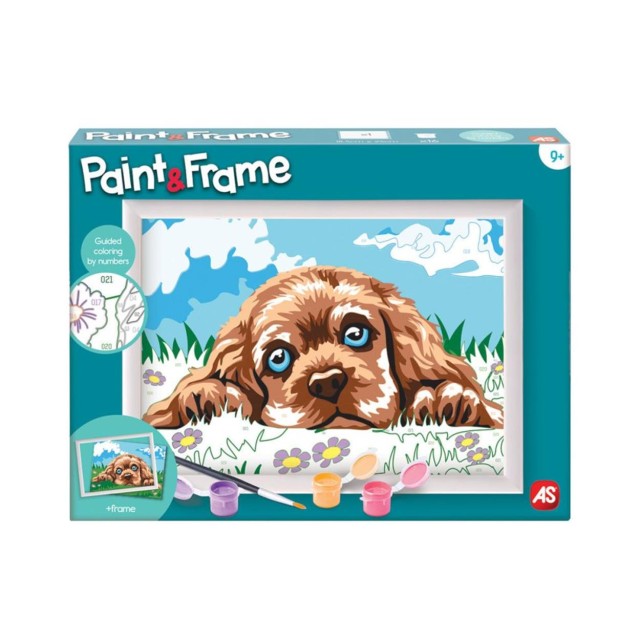 AS Paint & Frame: Loving Puppy (1038-41012)