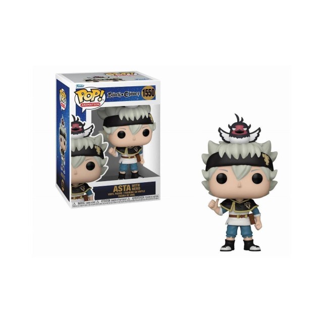 Funko Pop! Animation: Black Clover - Asta with Nero #1550 Vinyl Figure