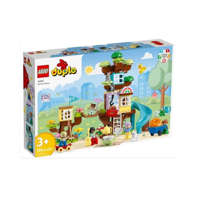 LEGO® DUPLO® Τown: 3in1 Tree House (10993)