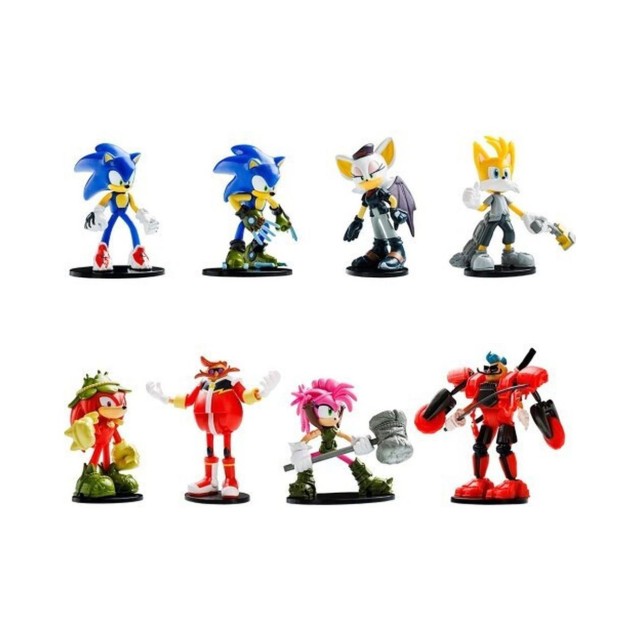 P.M.I. Sonic Prime Capsule Articulated  - 1 Pack (S1) Action Figure (7.5cm) (Random) (SON6008)