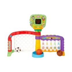 Little Tikes: Learn & Play - 3-in-1 Sports Zone (Basketball / Soccer / Bowling) (643224P1E4C)