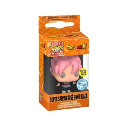 Funko Pocket Pop! Dragon Ball Super - Super Saiyan Rose Goku Black (Glows in the Dark) Vinyl Figure Keychain