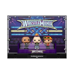 Funko Pop! Moment Deluxe: WWE - Wrestlemania 30 Opening Toast The Rock/ 'Stone Cold' Steve Austin/ Hulk Hogan #05 Vinyl Figure