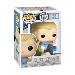 Funko Pop! Football: Manchester City - Erling Haaland (with Ball) #60 Vinyl Figure