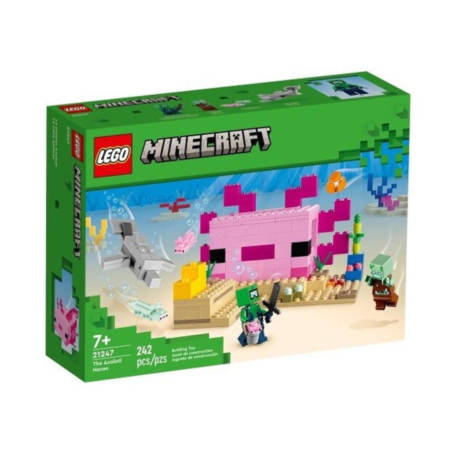 LEGO® Minecraft®: The Axolotl House (21247)