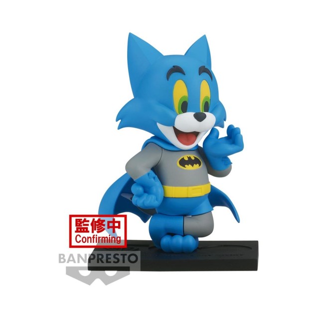 Banpresto WB 100Th Anniversary: Tom And Jerry - Tom as Batman (Ver.A) Figure (8cm) (88441)