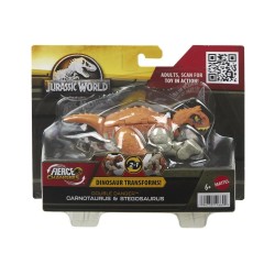 Mattel Jurassic World: Fierce Changers Double Danger - Carnotaurus & Stegosaurus (HLP07)