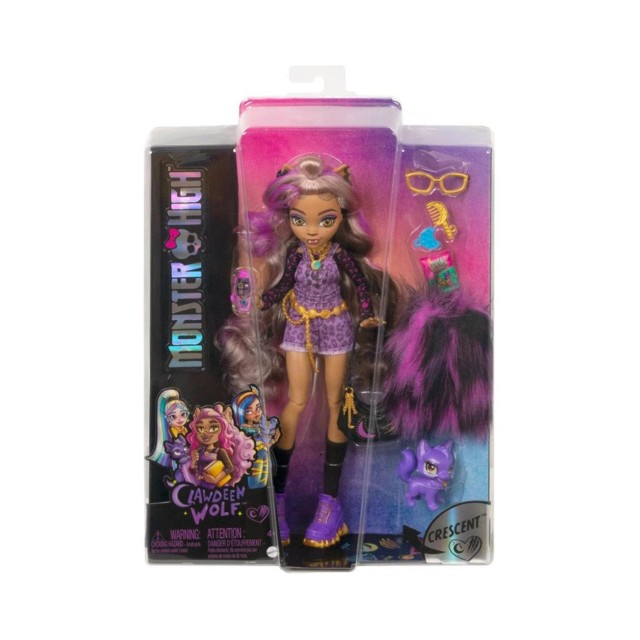 Mattel Monster High: Crescent - Clawdeen Wolf Doll (HHK52)