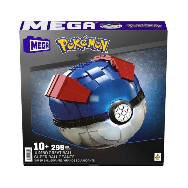 Mattel Mega Pokemon - Jumbo Great Ball with Light (HMW04)