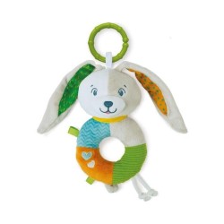 AS Baby Clementoni - Lovely Soft Bunny Rattle (1000-17787)