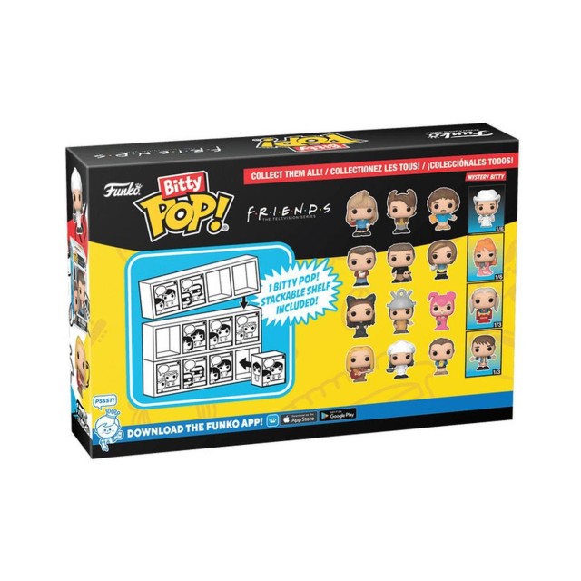 Funko Bitty Pop! 4-Pack: Friends - 80's Rachel Green Vinyl Figures