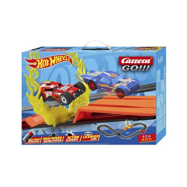 Carrera GO!!! Set: Hot Wheels™ - Battery Operated 1:43 (20063517)