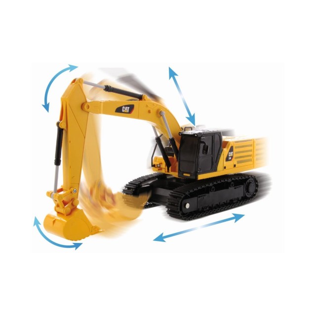 Carrera CAT R/C Car: 336 Excavator (B/O) - 1:35 (37023001)