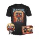 Funko Pop! & Tees (Adult): Deadpool - Heavy Metal Vinyl Figure & T-Shirt (S)