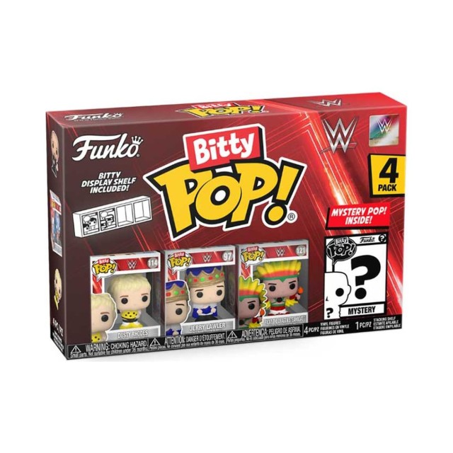 Funko Bitty Pop! 4-Pack: WWE - Dusty Rhodes Vinyl Figures