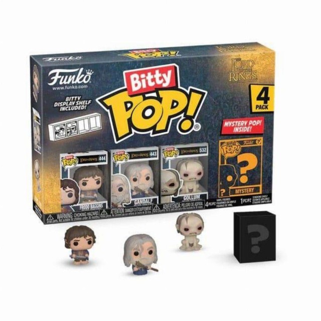 Funko Bitty Pop! 4-Pack: The Lord of the Rings - Frodo Baggins Vinyl Figures