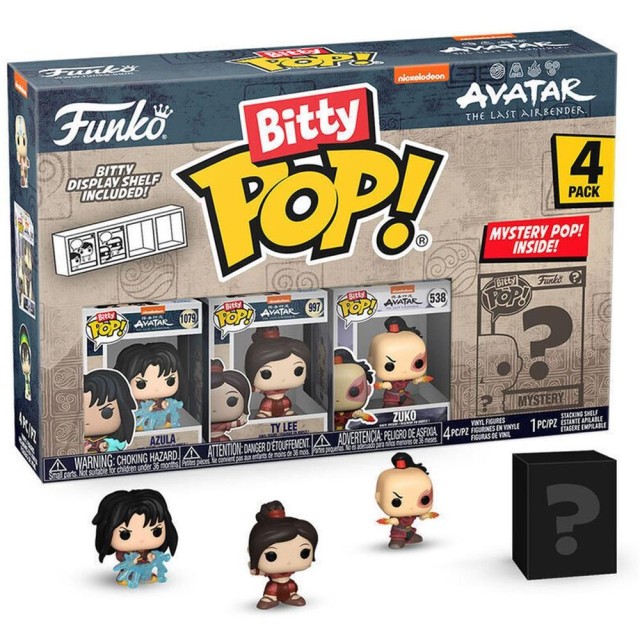 Funko Bitty Pop! 4-Pack: Avatar: The Last Airbender - Azula Vinyl Figures