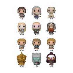 Funko Bitty Pop! Singles: The Lord of the Rings Mystery Mini Figures (32 Pcs PDQ) (Blind Bag/Random) Vinyl Figures