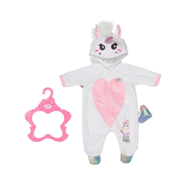 Zapf Creation: Baby Born Unicorn Onesie (43cm) (832936-116722)