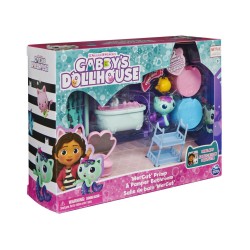 Spin Master Gabby's Dollhouse: 'MerCat' Primp & Pamper Bathroom Deluxe Room Set (6062036)