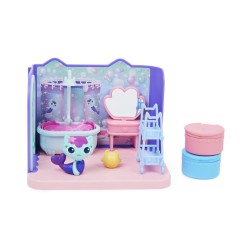 Spin Master Gabby's Dollhouse: 'MerCat' Primp & Pamper Bathroom Deluxe Room Set (6062036)