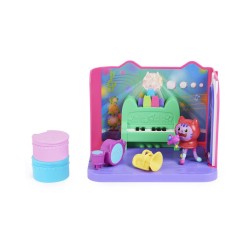 Spin Master Gabby's Dollhouse: 'Daniel James Catnip' Groovy Music Room - Music Deluxe Room Set (6065830)