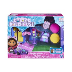 Spin Master Gabby's Dollhouse: 'Carlita Purr-ific' Play Room Deluxe Room Set (6064149)