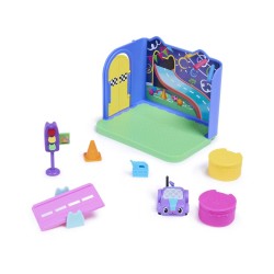 Spin Master Gabby's Dollhouse: 'Carlita Purr-ific' Play Room Deluxe Room Set (6064149)