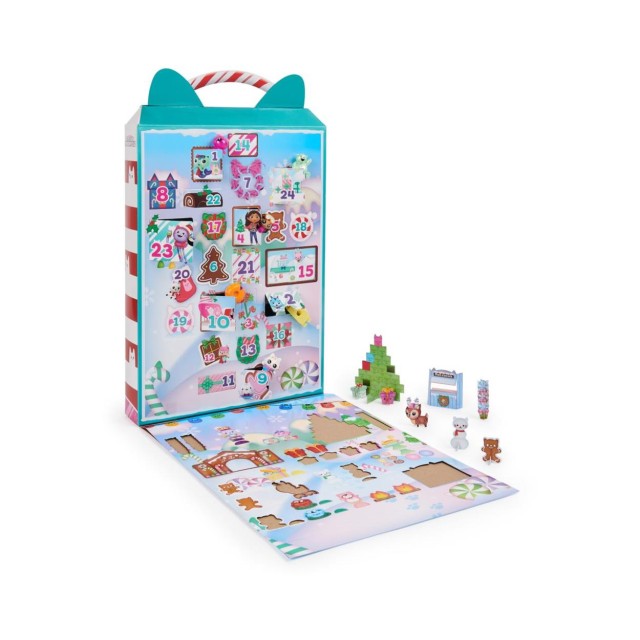 Spin Master Gabby's Dollhouse - Christmas Kitty Cat Advent Calendar (6067835)