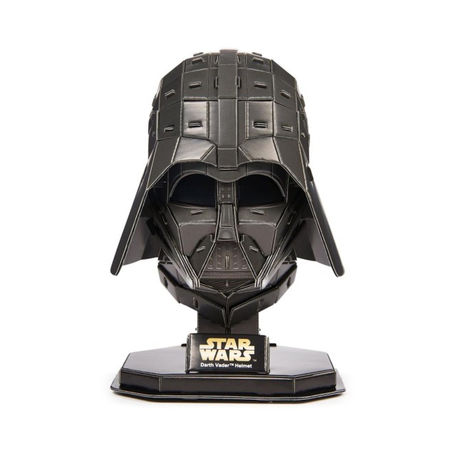 Spin Master Disney: Star Wars 4D Build - Darth Vader Helmet 3D Cardstock Puzzle Model Kit (6069821)