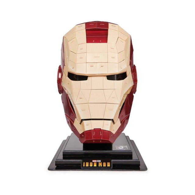 Spin Master Marvel The Infinity Saga 4D Build - Iron Man Helmet 3D Puzzle Model Kit (6069819)