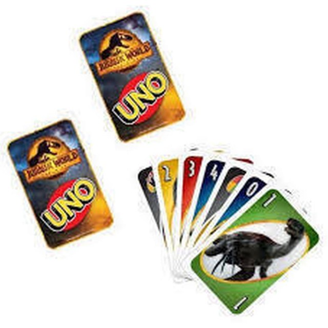 Mattel UNO: Jurassic World 3 - Card Game (GXD72)