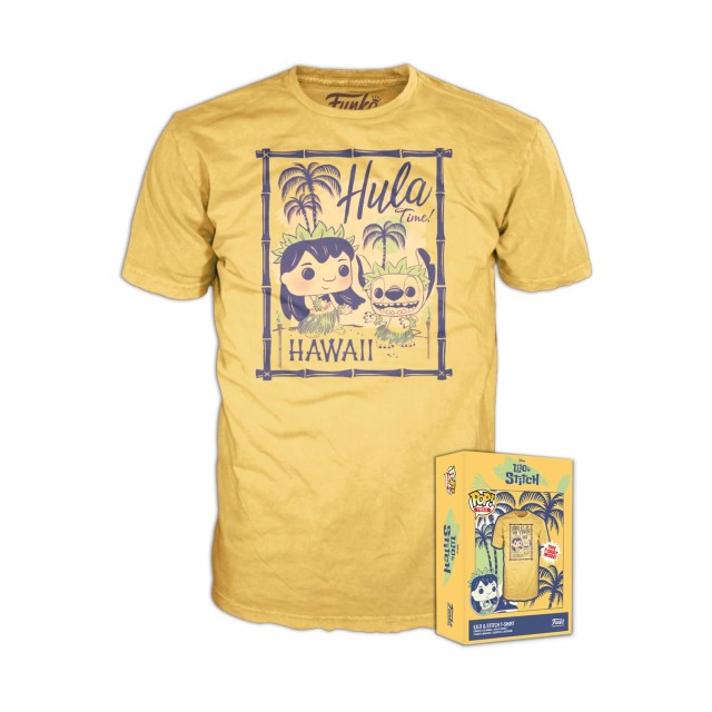 Funko Boxed Pop! Tees Disney: Lilo & Stitch - Hula T-Shirt (L)