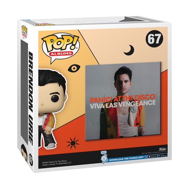 Funko Pop! Albums: Panic! At the Disco Viva Las Vengeance - Brendon Urie #67 Vinyl Figure