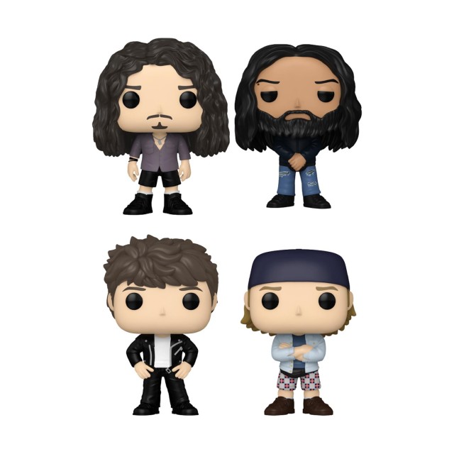 Funko Pop! 4-Pack Rocks: Soundgarden - Chris Cornell/Kim Thayil/Ben Shepherd/Matt Cameron Vinyl Figures