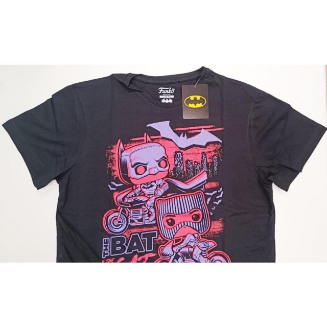 Funko Pop! Tee: Batman - The Bat & The Cat (S)