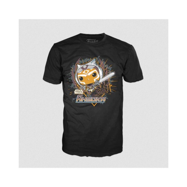 Funko Pop! Tee: The Book of Boba Fett - Ahsoka (M)