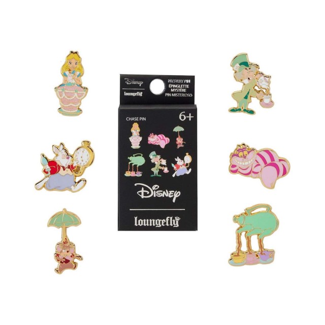 Loungefly Disney: Alice In Wonderland - Unbirthday Mystery Box Pins (WDPN3506-EA)