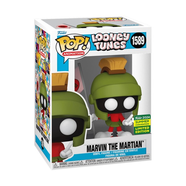 Funko Pop! Animation: Looney Tunes - Marvin the Martian (Convention Limited Edition) #1589 Vinyl Figure